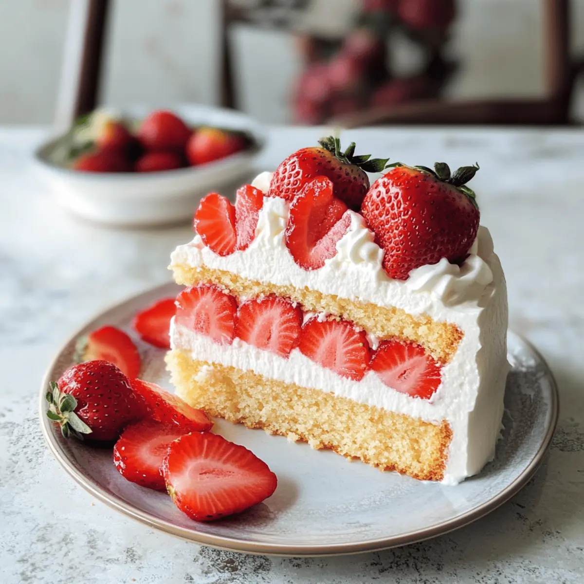 Schneller Erdbeerkuchen mit Schmand Genuss