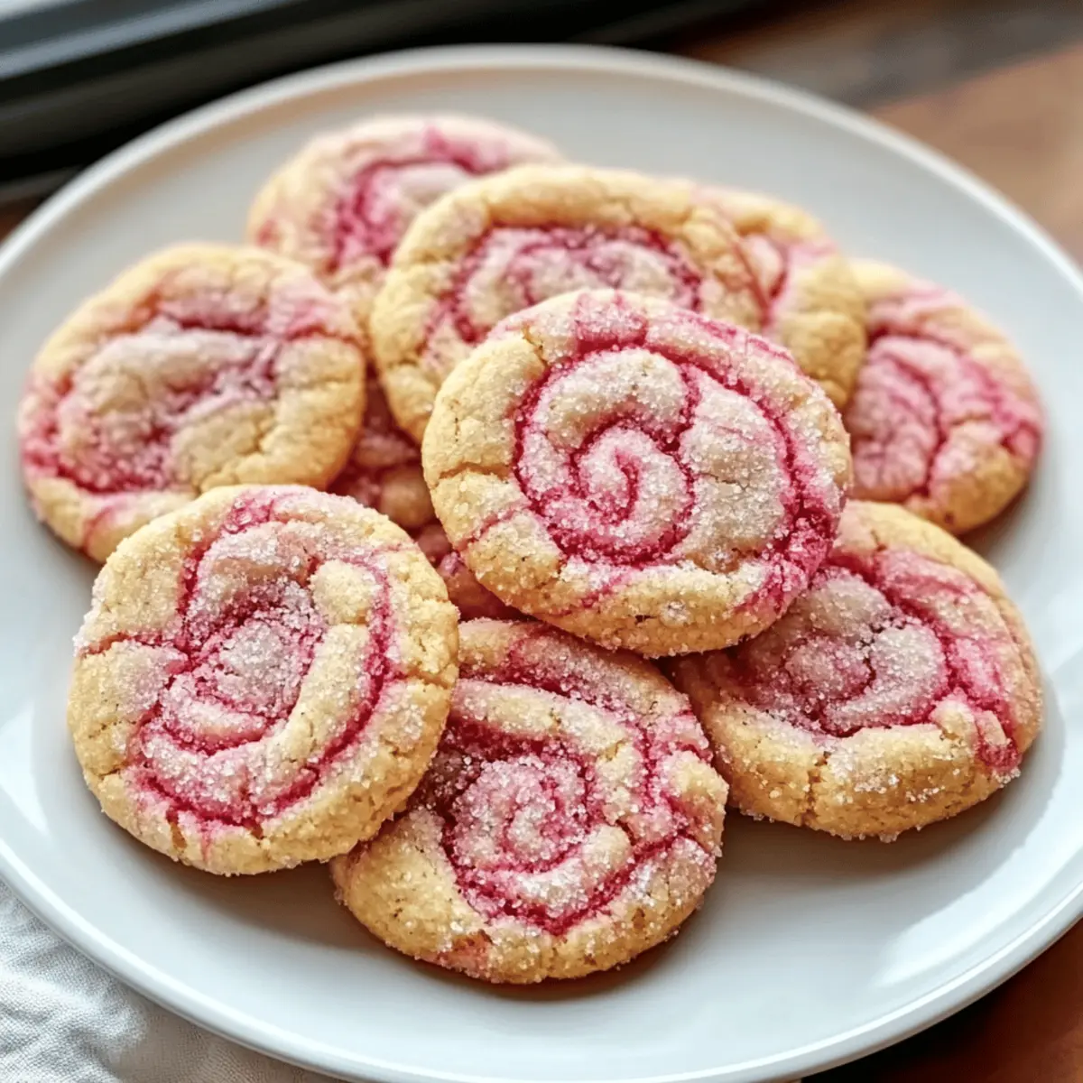 Himbeerzuckerplätzchen: Fruchtig süße Verführung