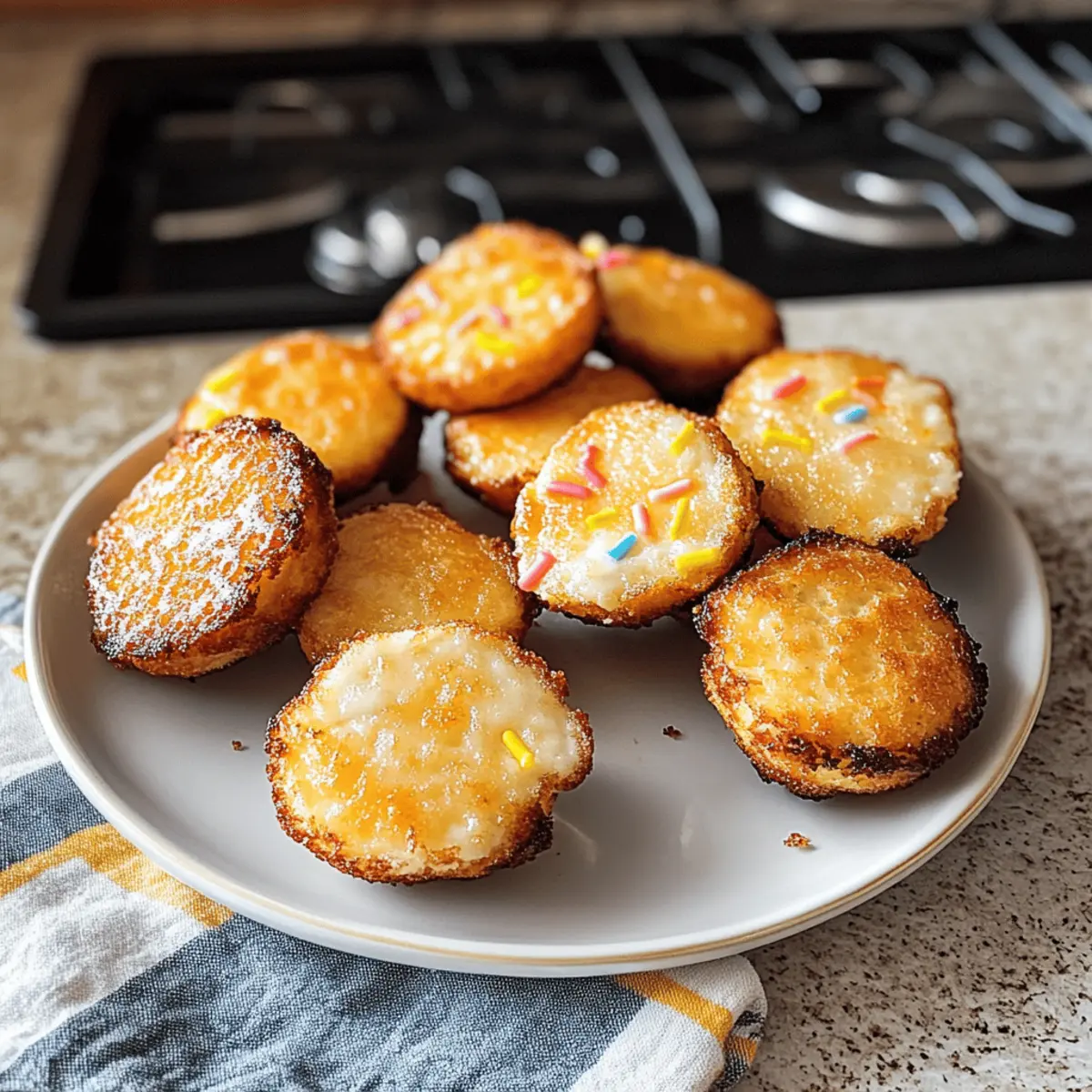 Mini-Amerikaner aus der Heißluftfritteuse leicht gemacht
