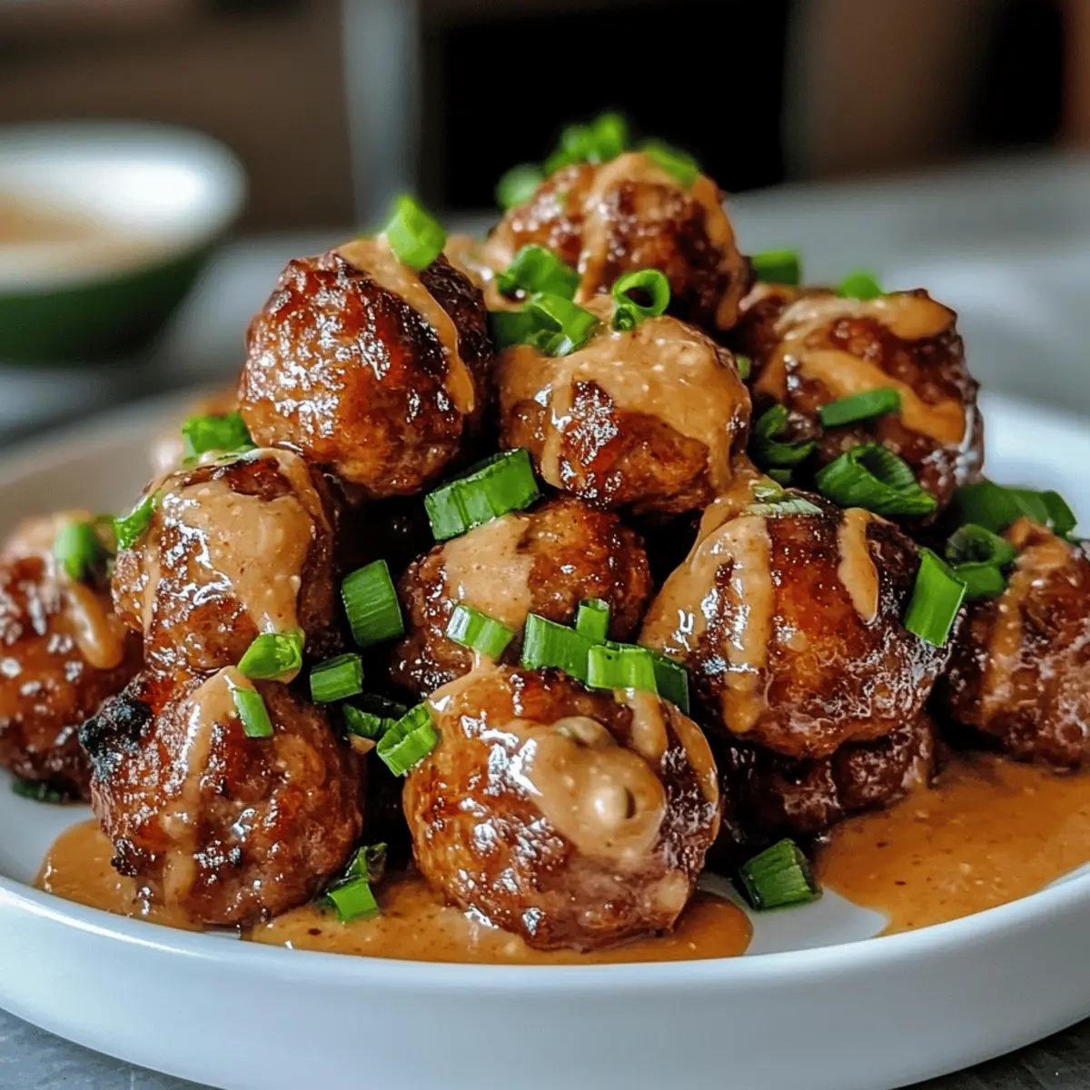 BBQ-Fleischbällchen mit scharfer Mayo-Dip für jeden Anlass