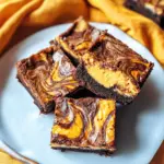 Kürbis Käsekuchen Brownies