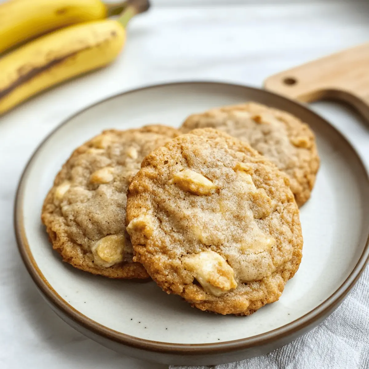 Saftige Bananenkekse – Vegan und Zuckerfrei