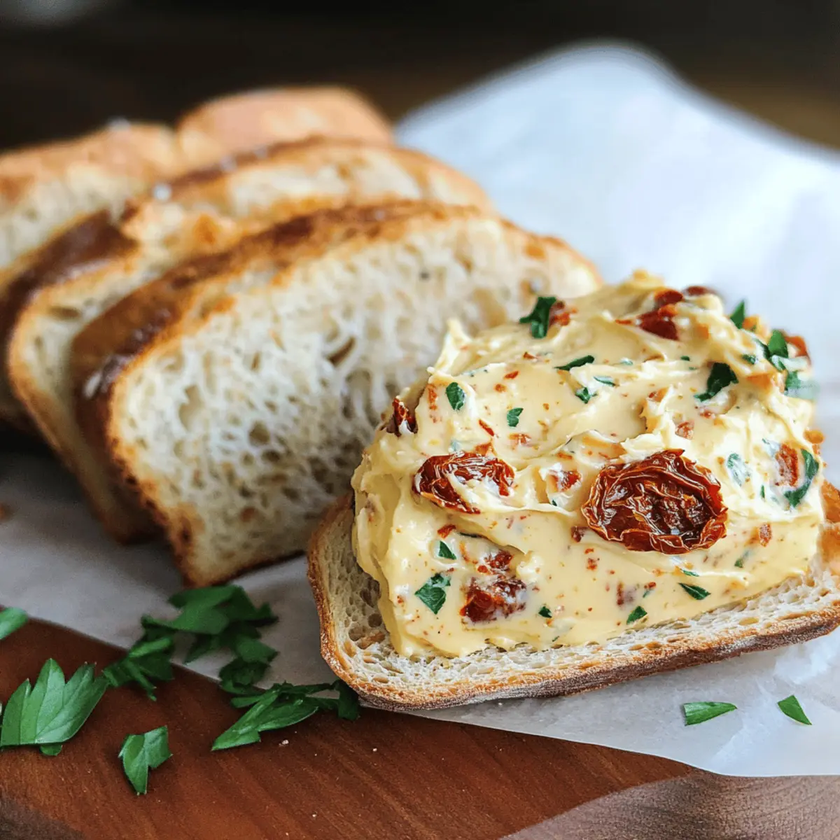 Sonnentrockene Tomatenbutter – Einfach und lecker