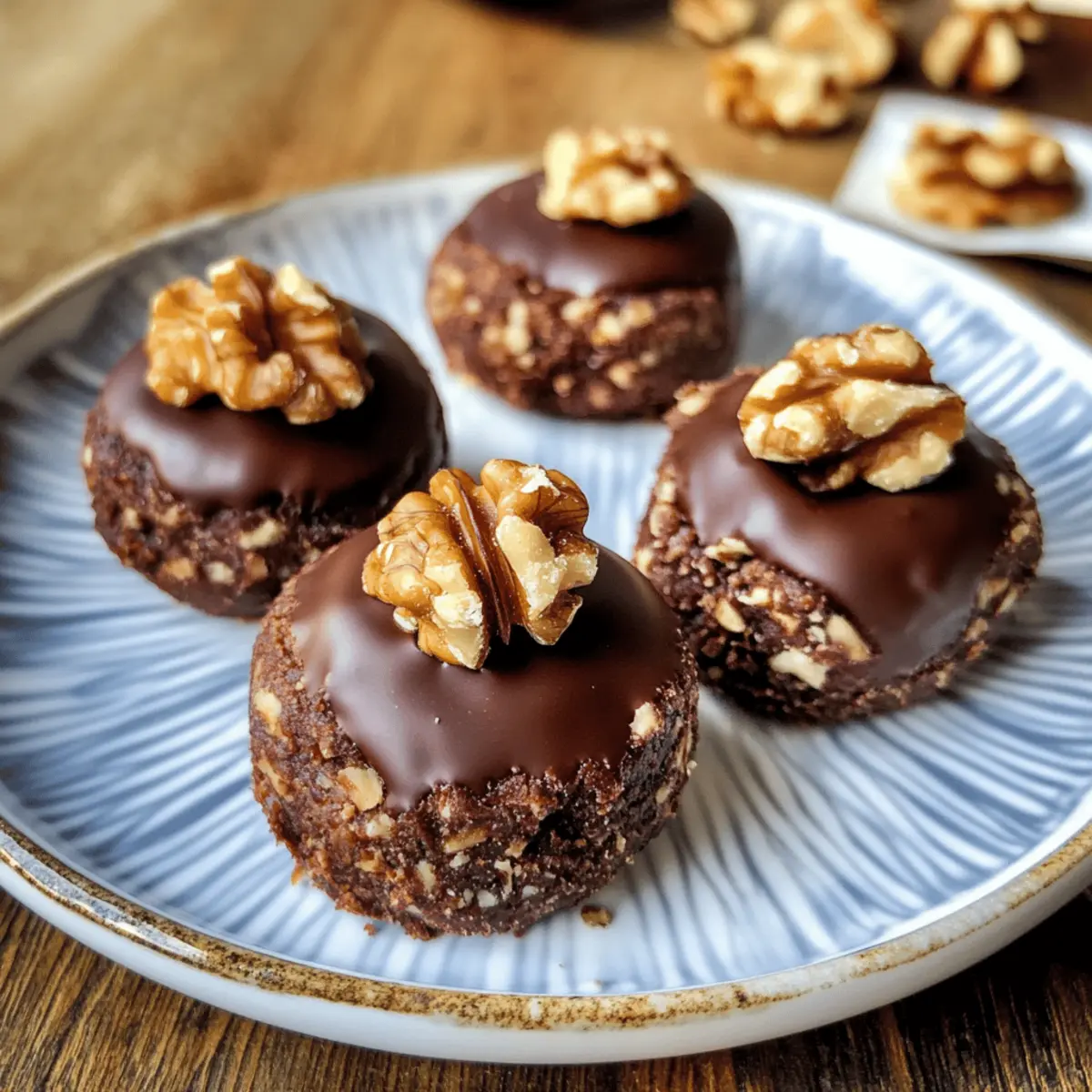 Walnuss Dattel Pralinen ohne Zucker – Gesund und Lecker
