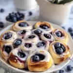 Schwedische Blaubeeren Schnecken