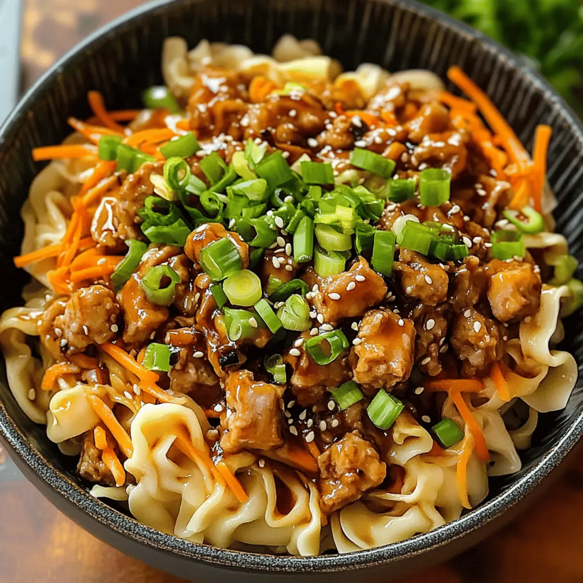 Teigtasche in einer Schüssel ganz einfach zubereiten