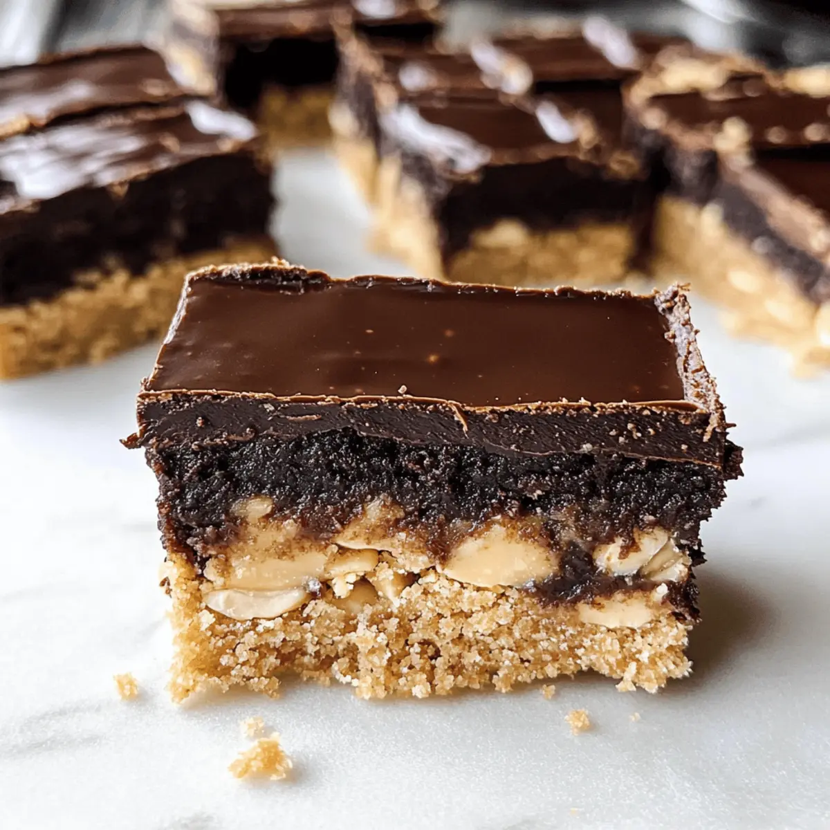 Shortbread Brownies mit Nuss-Geschmack genießen