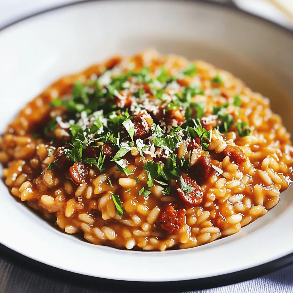Chorizo-Risotto für echte Genussmomente