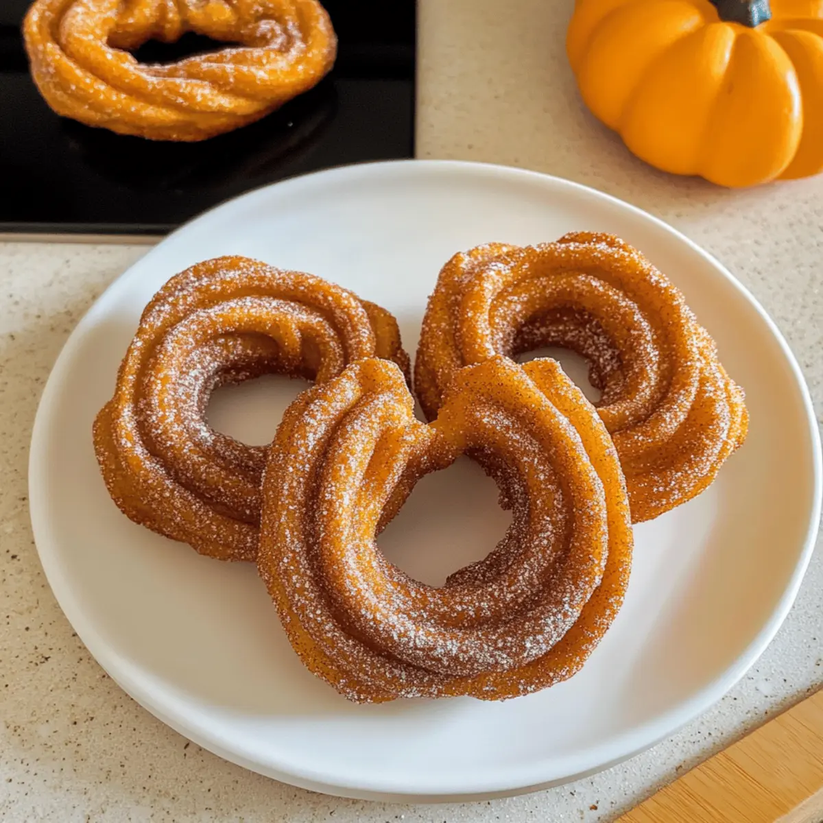 Kürbis-Churros für den perfekten Herbstgenuss
