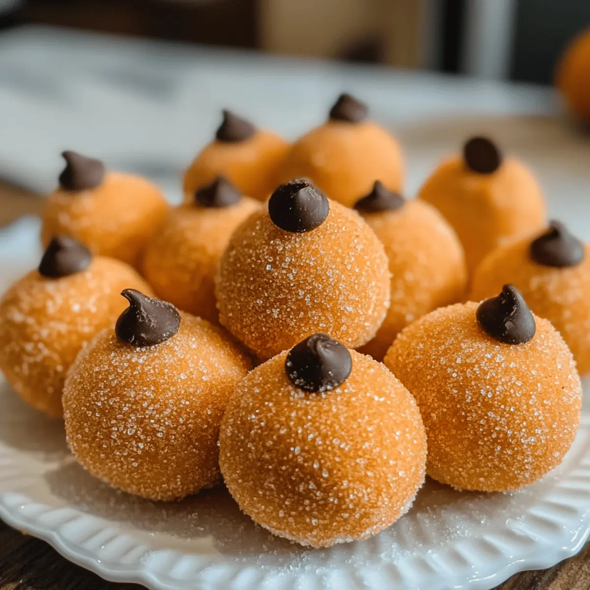 Kürbis Käsekuchen Pralinen für den perfekten Herbstgenuss