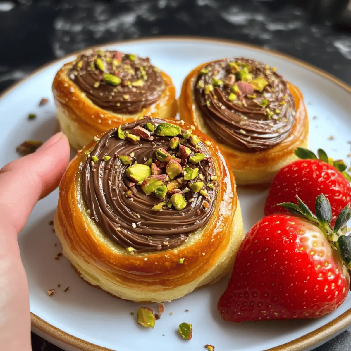 Neues New Yorker Rollen Rezept aus Blätterteig