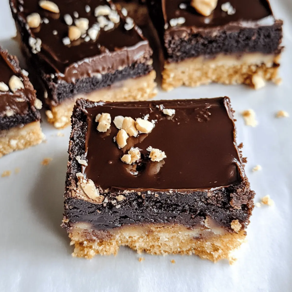 Verführerische Shortbread Brownies für Naschkatzen