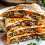 Philly Cheesesteak Quesadilla
