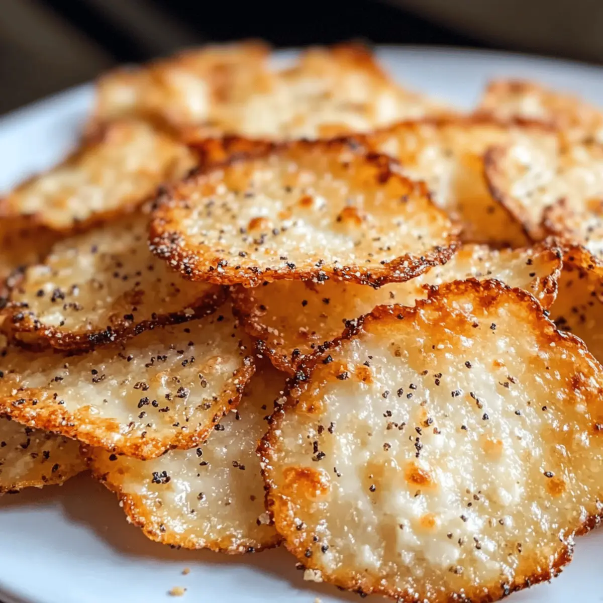 Hüttenkäse Chips: Der perfekte gesunde Snack