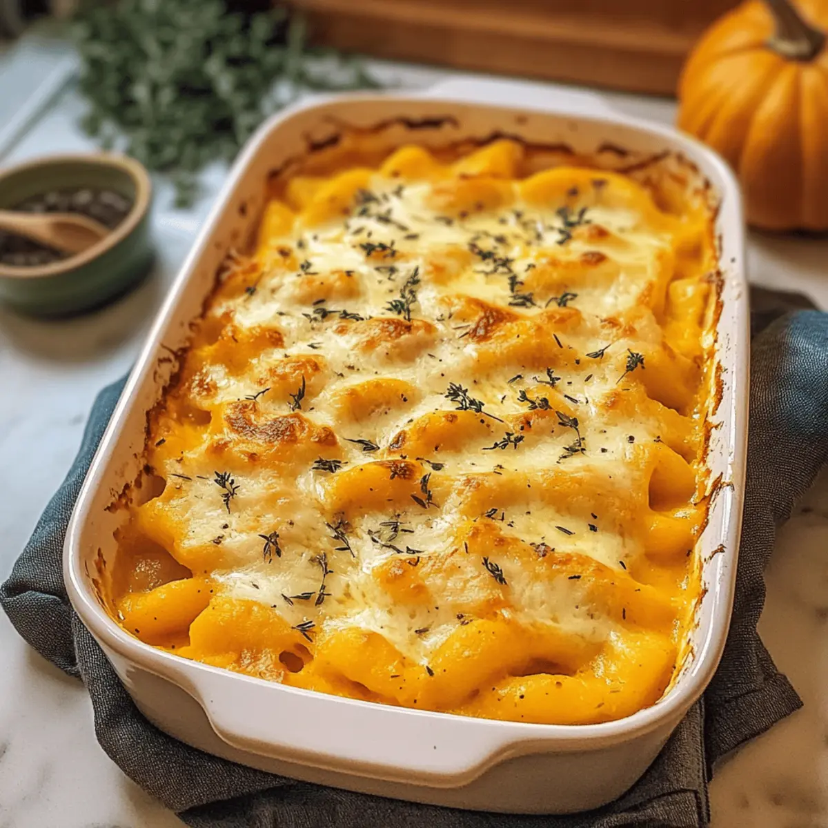 Butternut-Kürbis-Auflauf für den perfekten Herbstgenuss