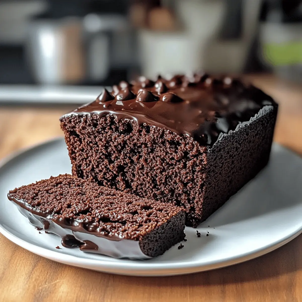 Saftiger Schokokuchen Kastenform