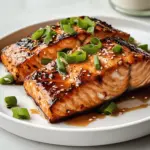 Miso-Glasierten Lachs