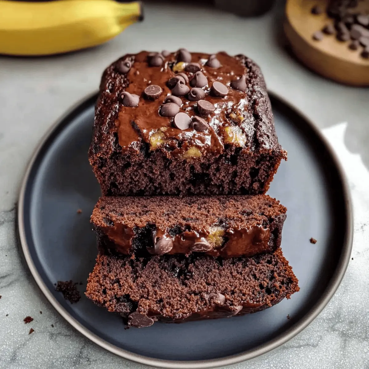 Schokoladen-Espresso-Bananenbrot für echte Genussmomente