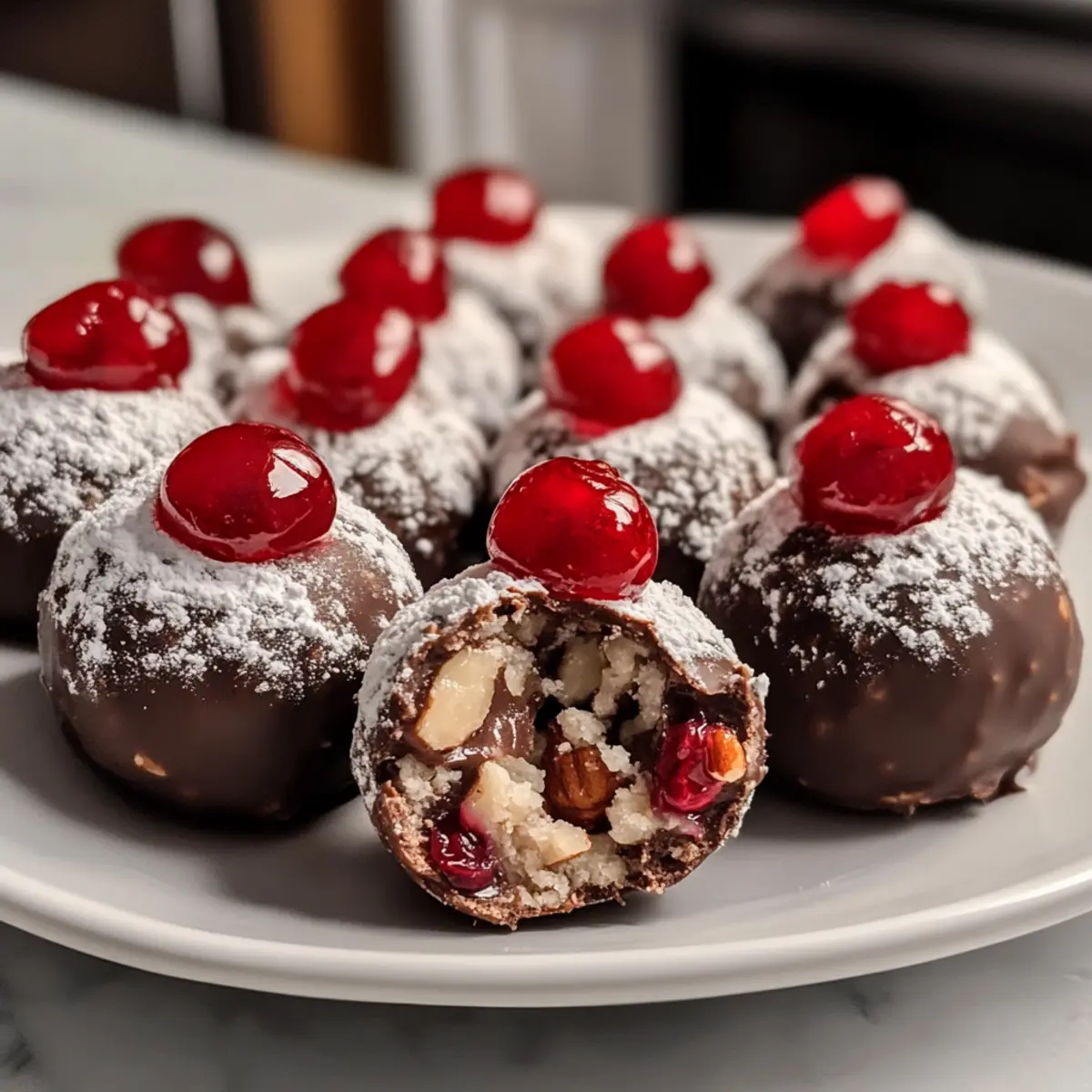 Kirsche Karamell Extrakt Kugeln: Einfach unwiderstehlich