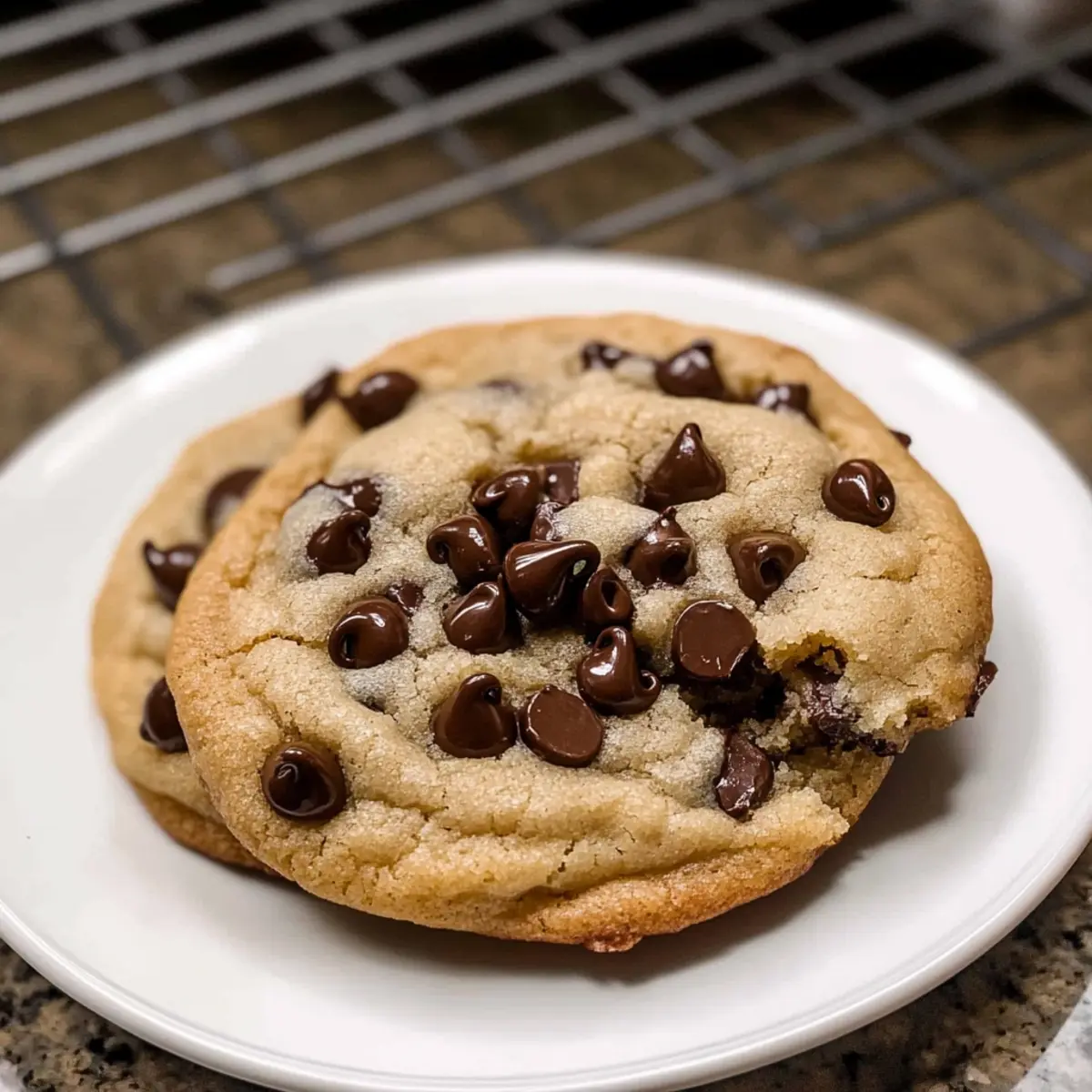 Schokoladenstückchen-Zucker-Kekse, himmlisch weich