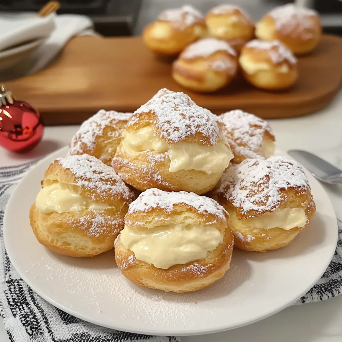 Eierlikör Creme Puffs – Himmlisch leicht und cremig