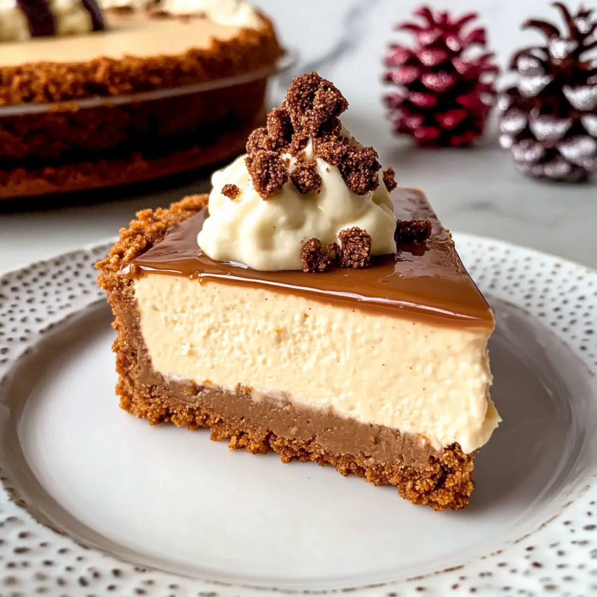 Lebkuchen-Käsekuchen für festliche Genussmomente