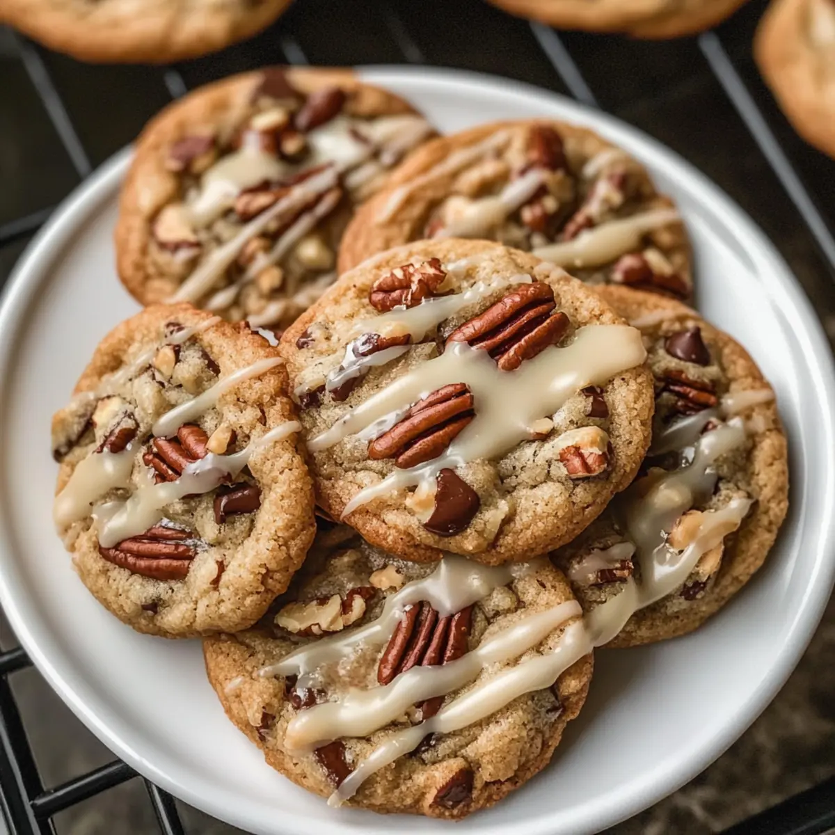 Ahorn-Pekannuss-Kekse mit brauner Butter genießen