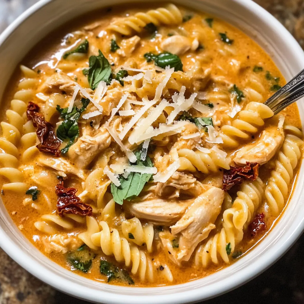 Heirate mich Hühnersuppe für gemütliche Abende