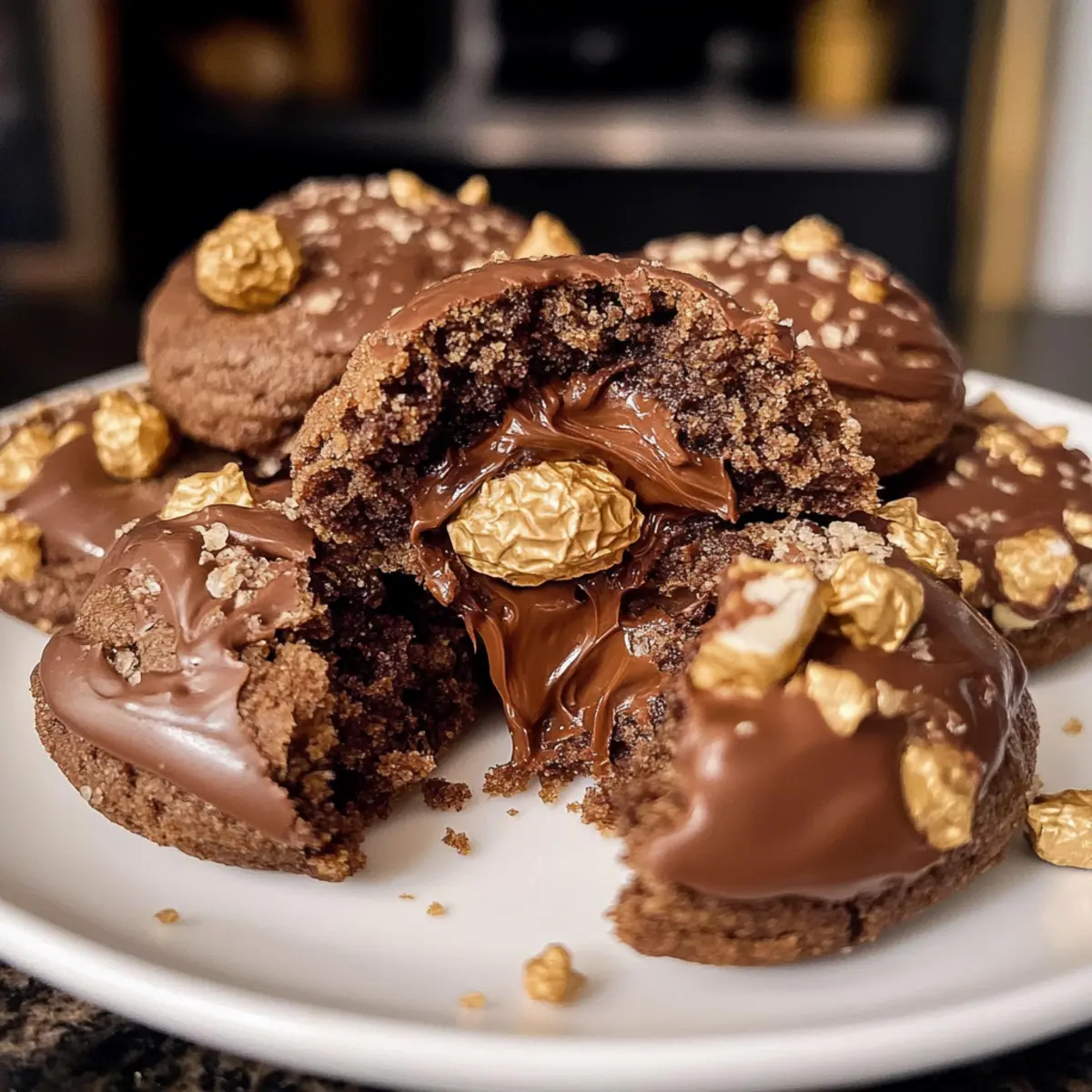 Perfekte Nutella Kekse für Schokoladenliebhaber