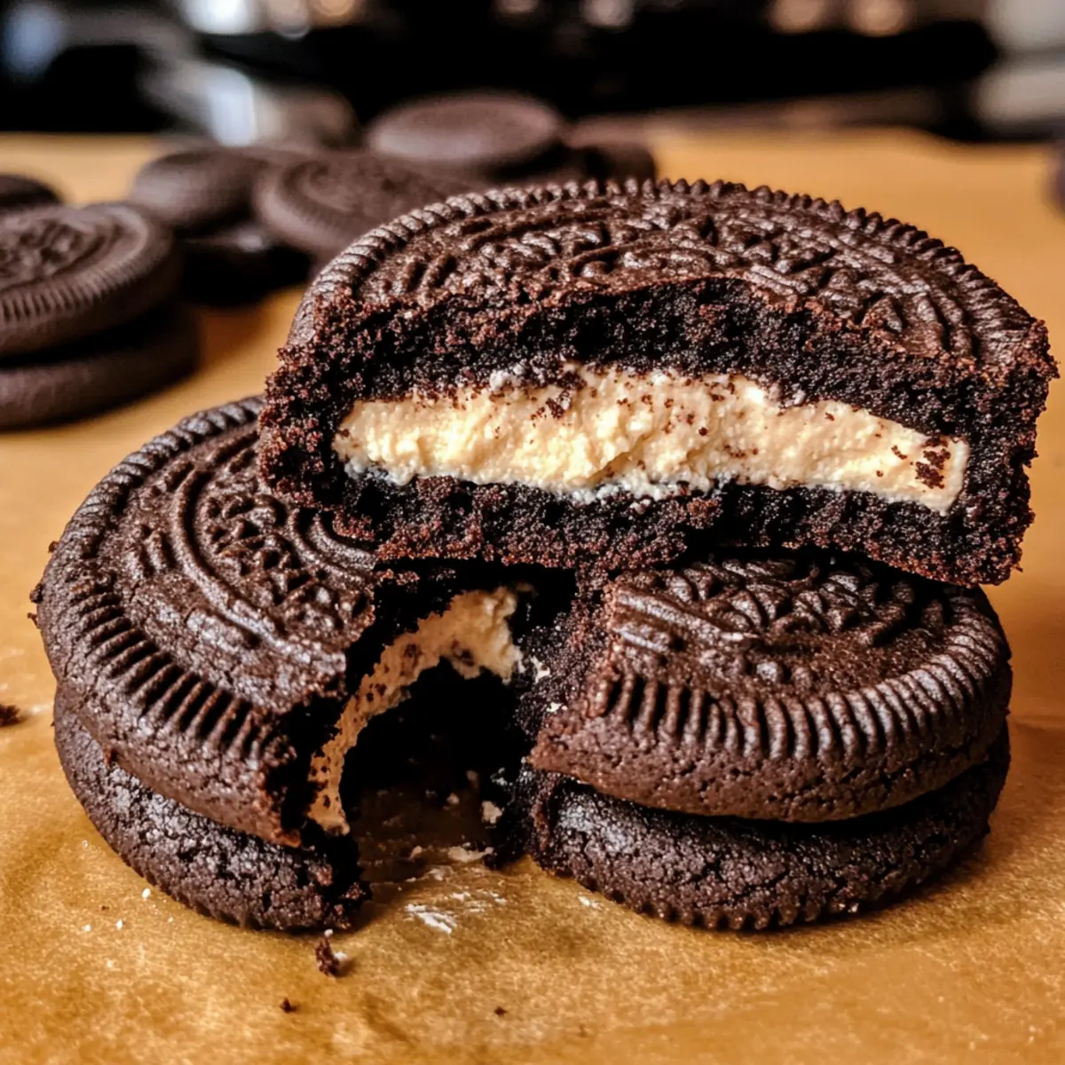 Oreo Käsekuchen Kekse für Naschkatzen