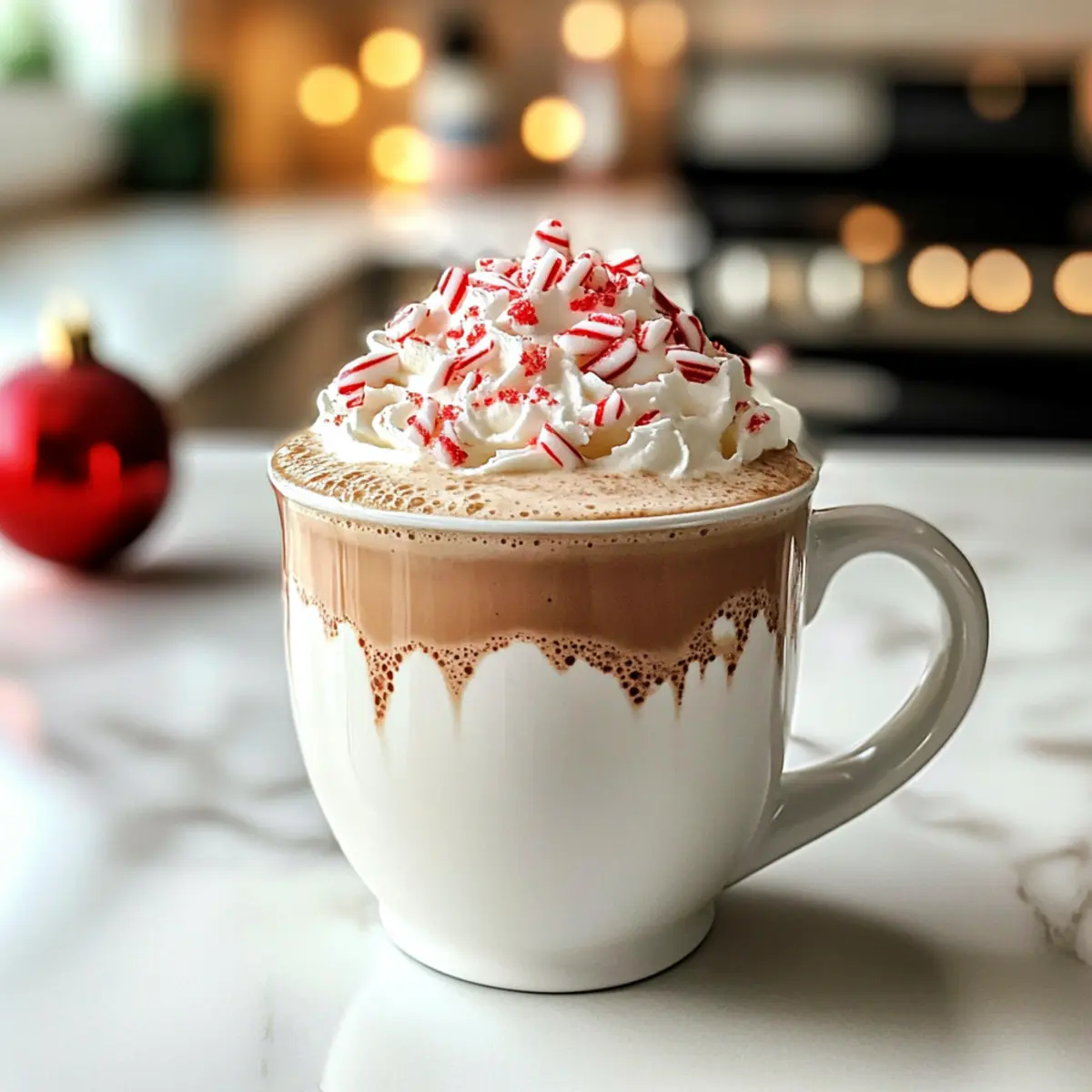 Pfefferminzmocha-Teelatte für gemütliche Abende