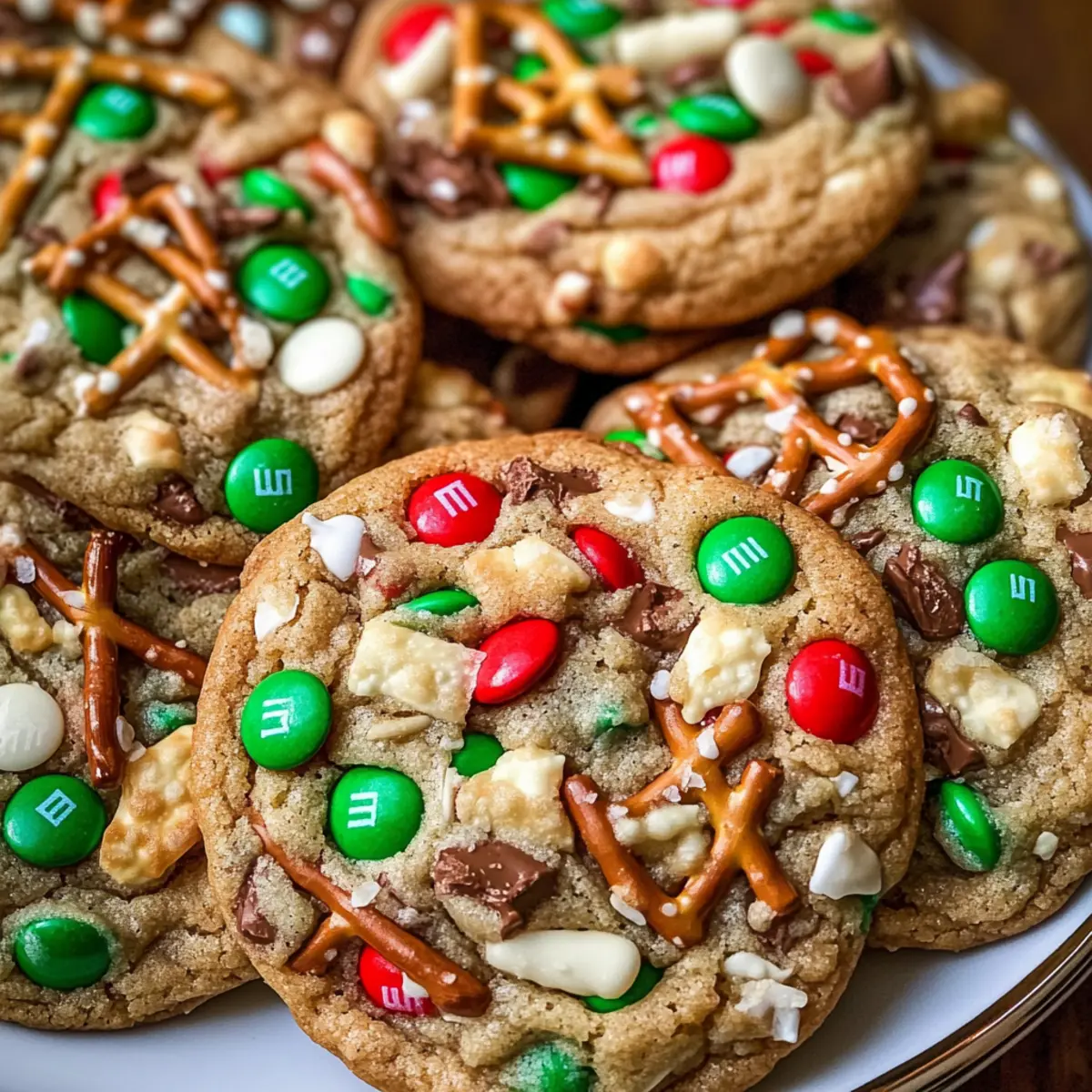 Spüle Weihnachtskekse: Süß und salzig genießen