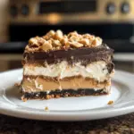 Erdnussbutter Schokoladen Lasagne