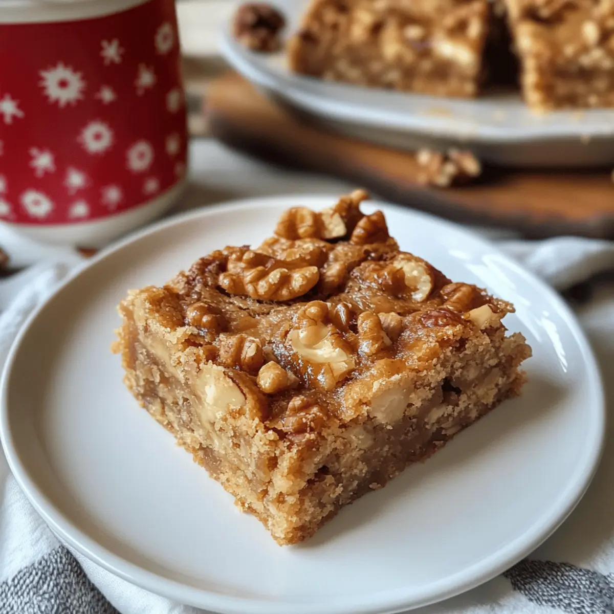 Ahorn-Walnuss-Riegel für das perfekte Snackvergnügen