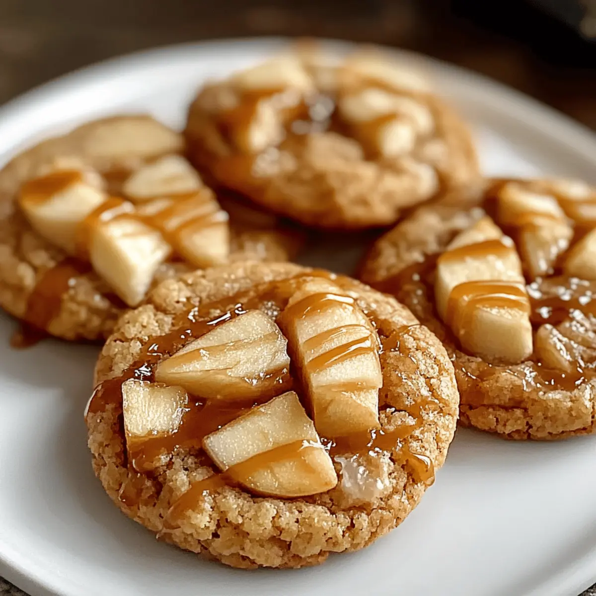 Karamell-Apfel-Zimt-Kekse für den perfekten Herbstgenuss