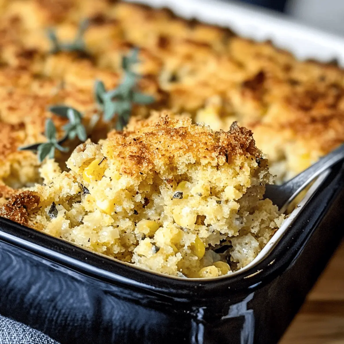 Südlicher Maisbrot-Dressing für dein Festmahl
