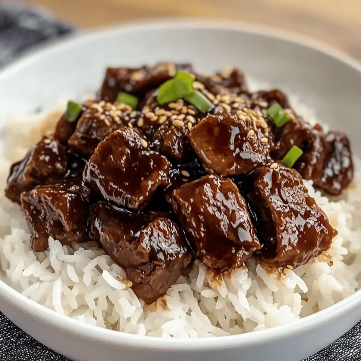 Langsame Kochmaschine Koreanisches Rindfleisch für Perfekte Abende