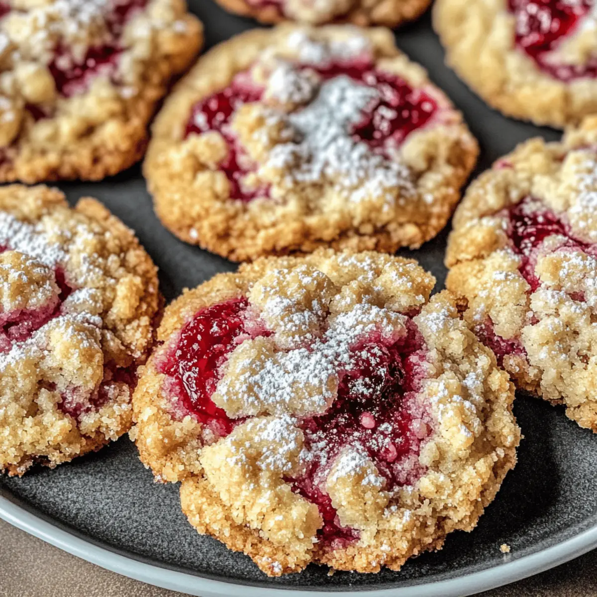 Himbeer-Streuselkekse für jeden Anlass