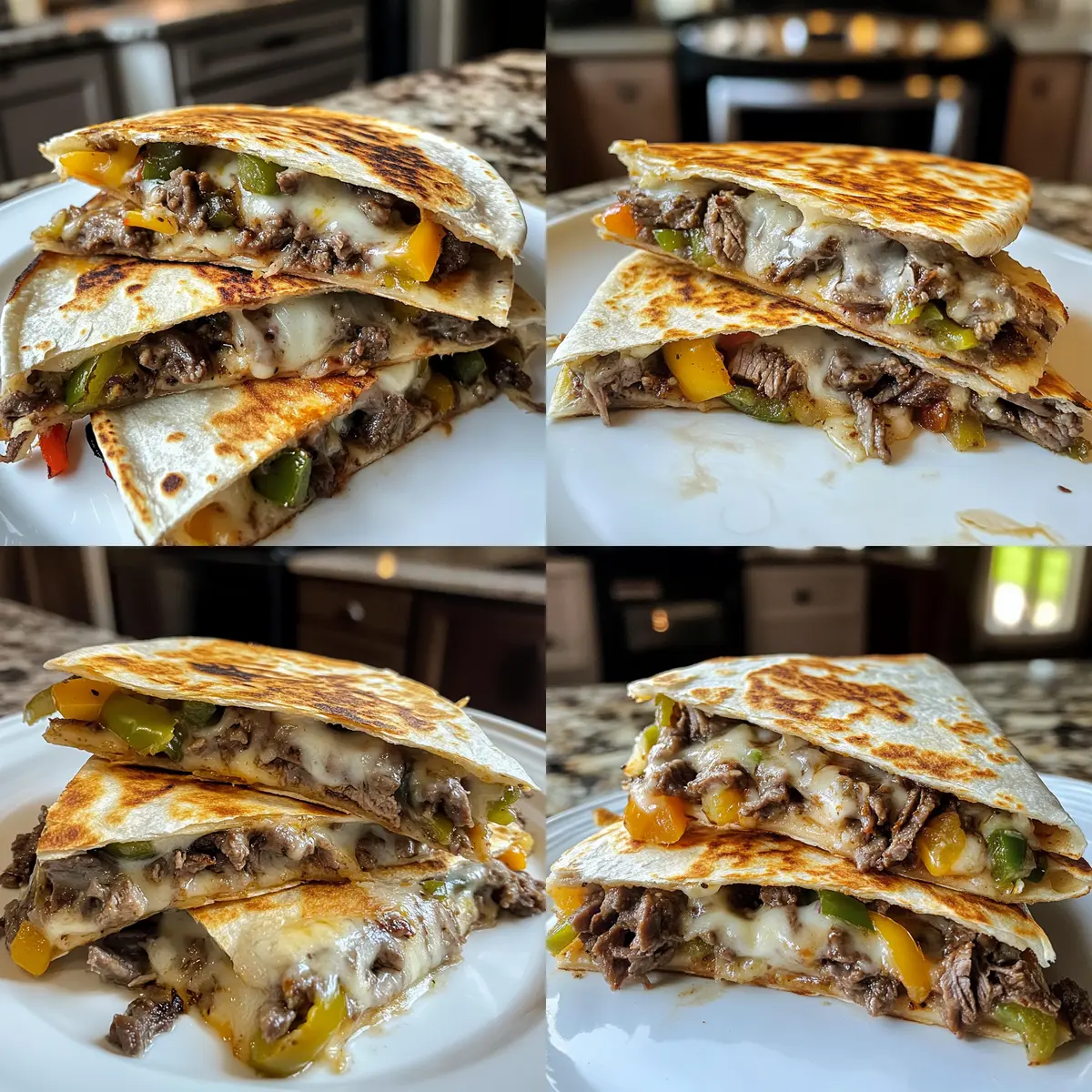 Philly Cheesesteak Quesadilla in 30 Minuten