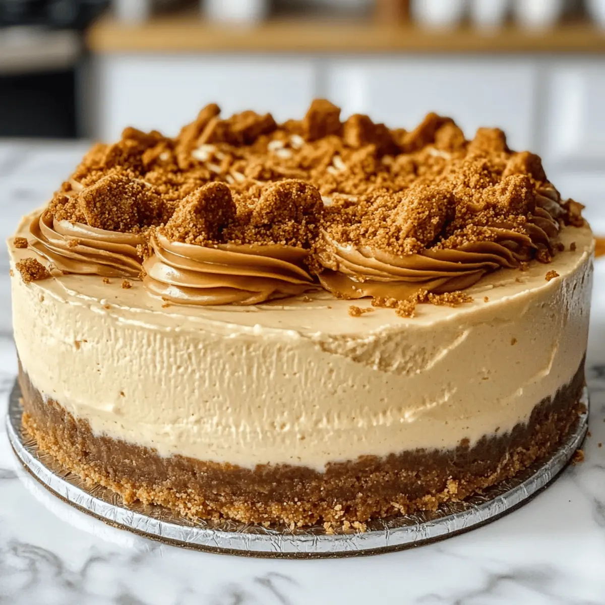 Biscoff-Käsekuchen: Cremig und unwiderstehlich lecker