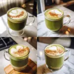 Zimt Matcha Latte
