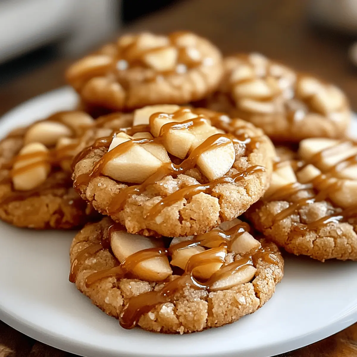 Karamell-Apfel-Zimt-Kekse für den perfekten Herbst