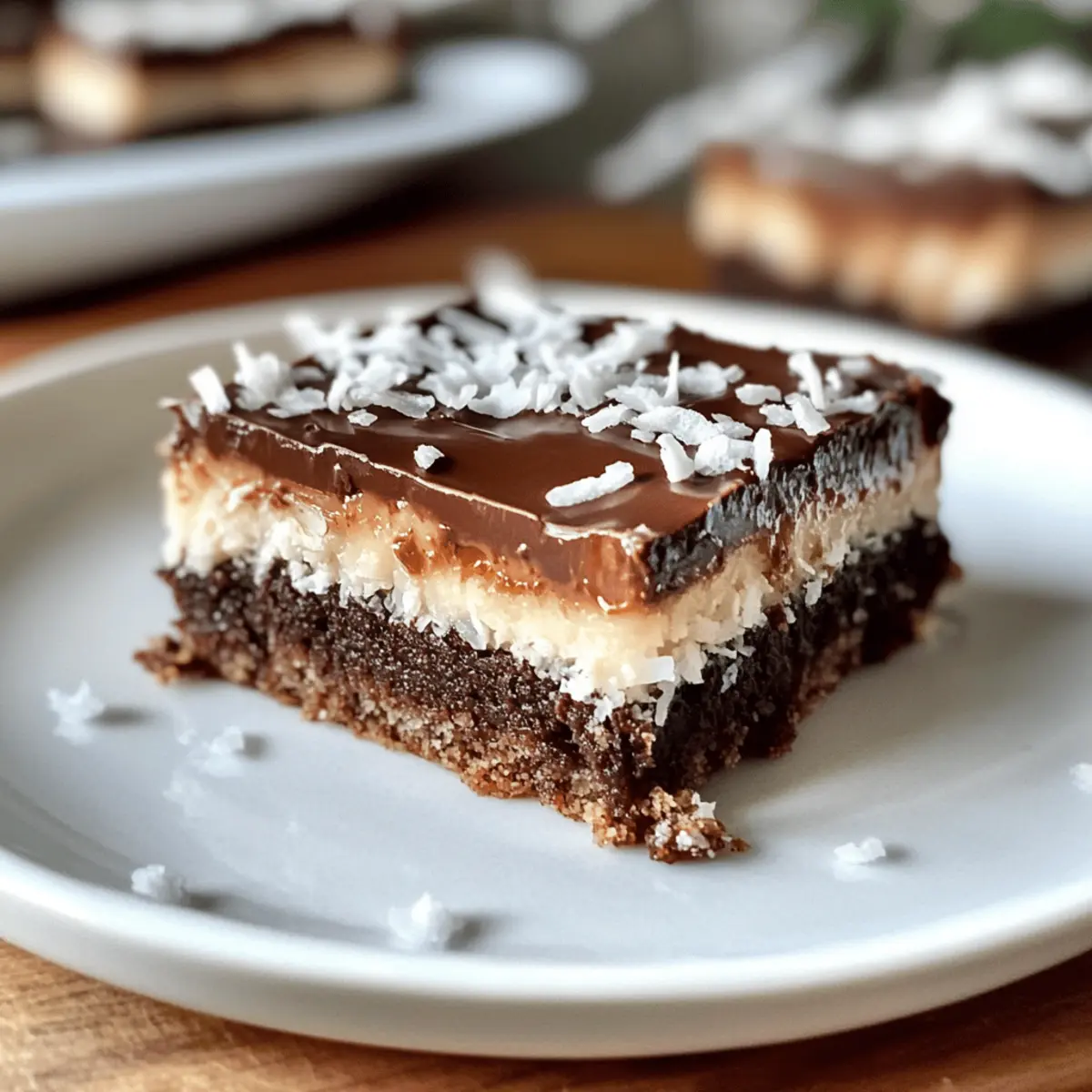 Bounty Schnitten – Schokoladige Traumstücke für Jeden