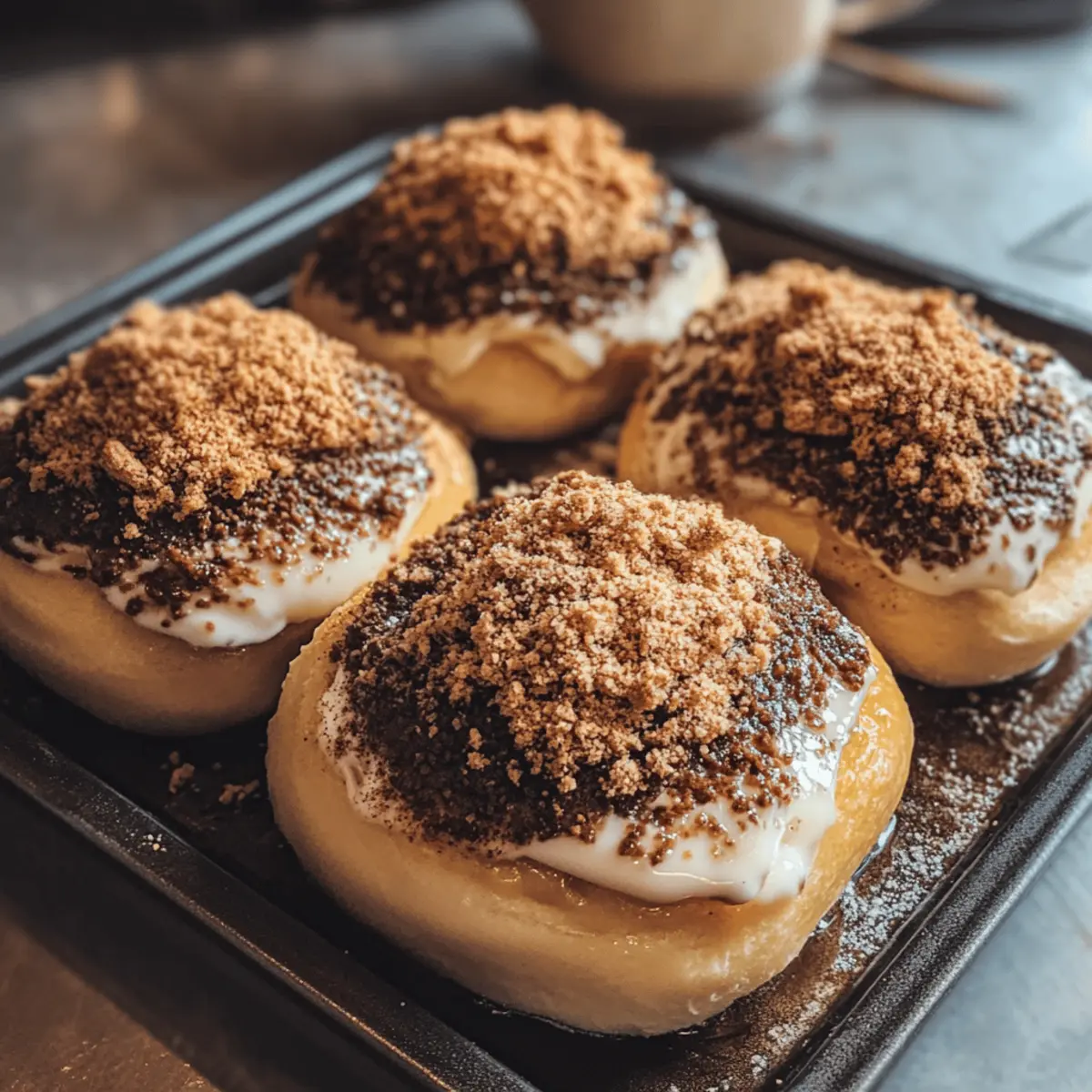 Winter Kaffee Brioche Brötchen für gemütliche Genussmomente