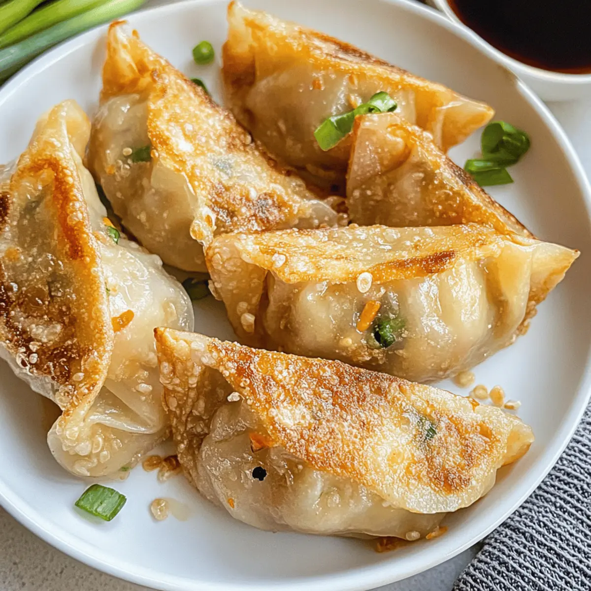 Crispy Reispapiertaschen für Veganer