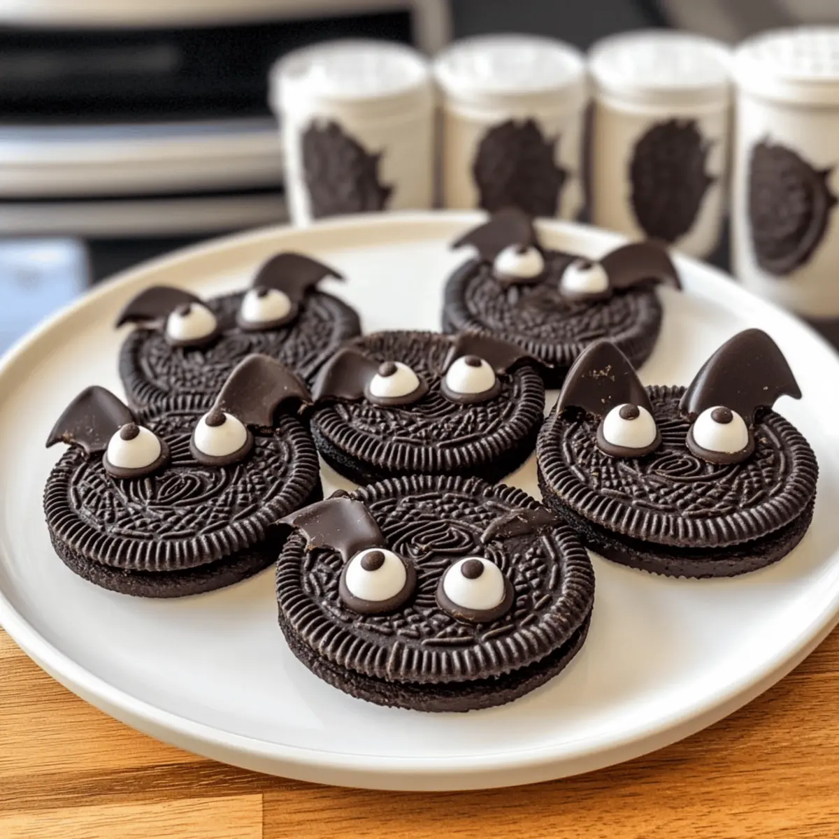 Süße Bat Oreos für die perfekte Halloween-Party