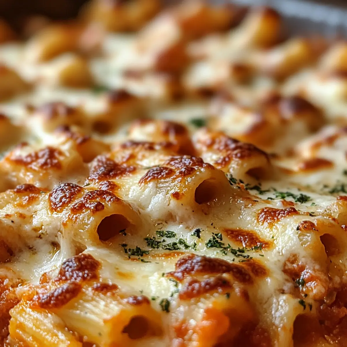 Überbackene Ziti - Der cremige Pasta-Hit für jeden Tag