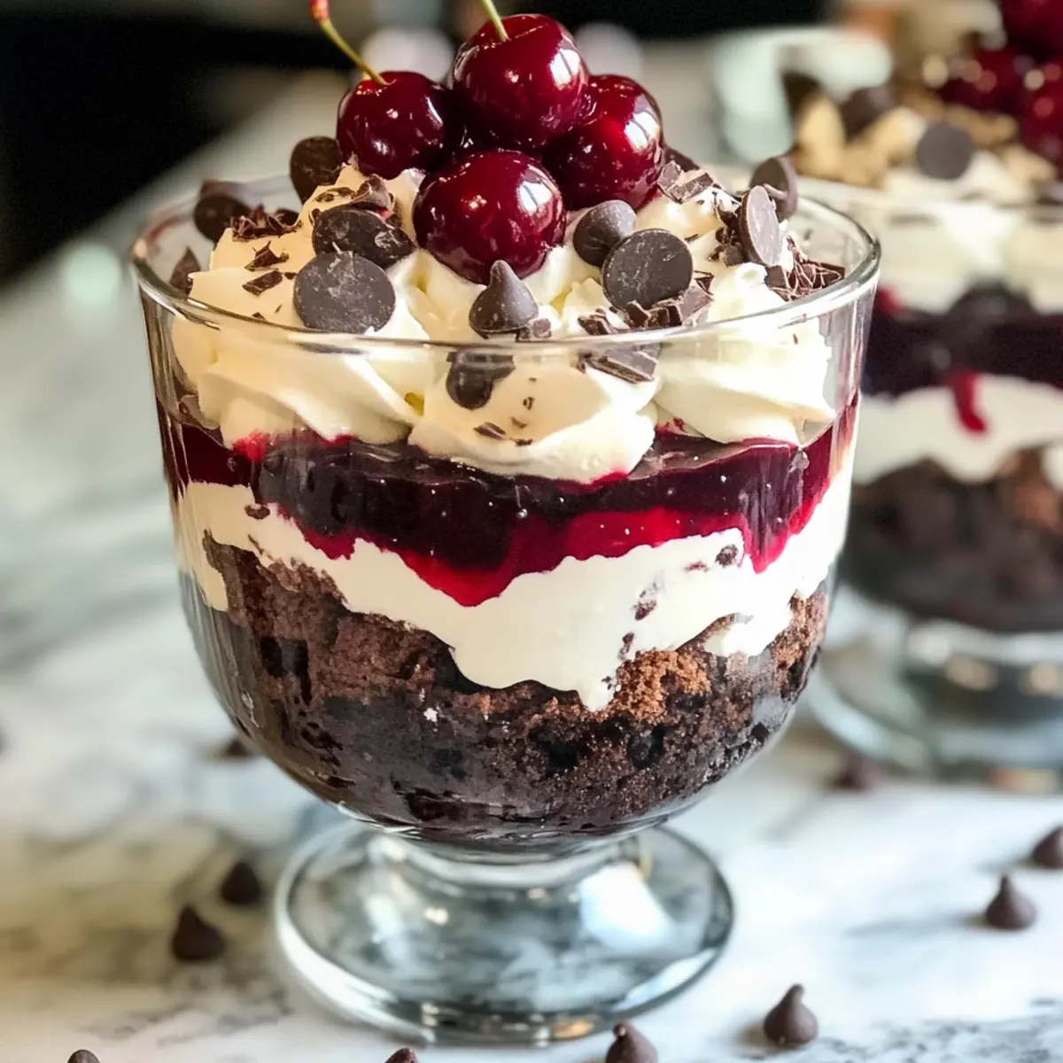 Schwarzwälder Trifle für Weihnachten leicht gemacht