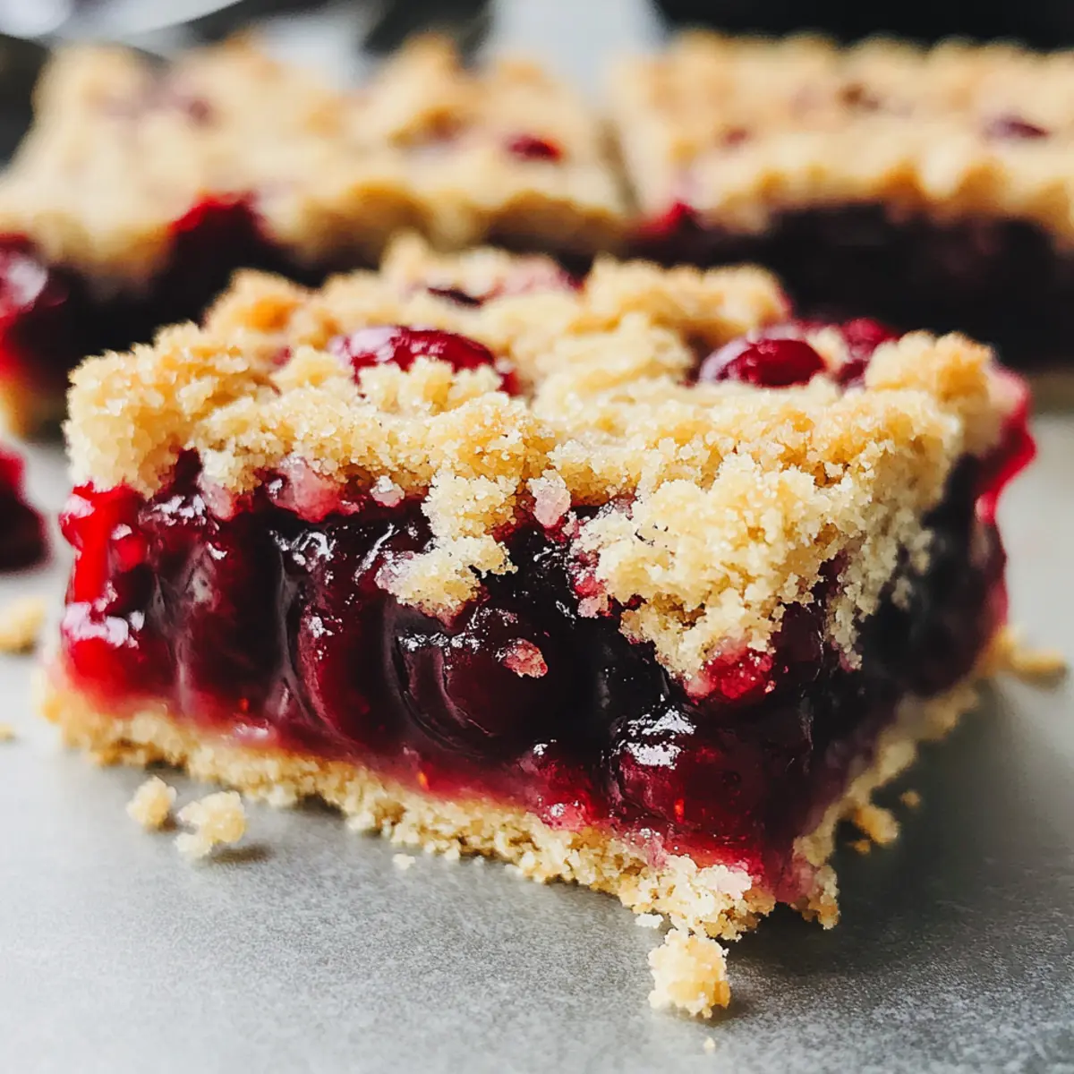 Himmlische Weihnachts-Kirschbars für die Feiertage