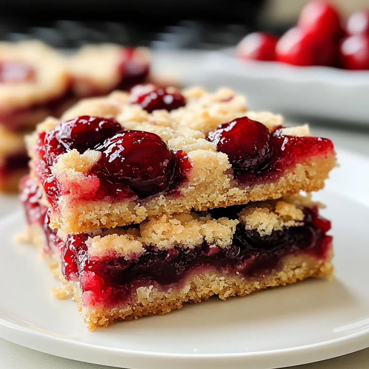 Weihnachtskirschenriegel für die perfekte Festtagsfreude
